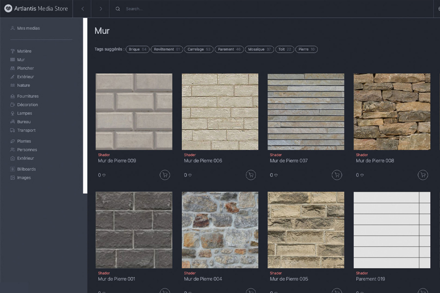 Artlantis | SHADERY I TEKSTURY