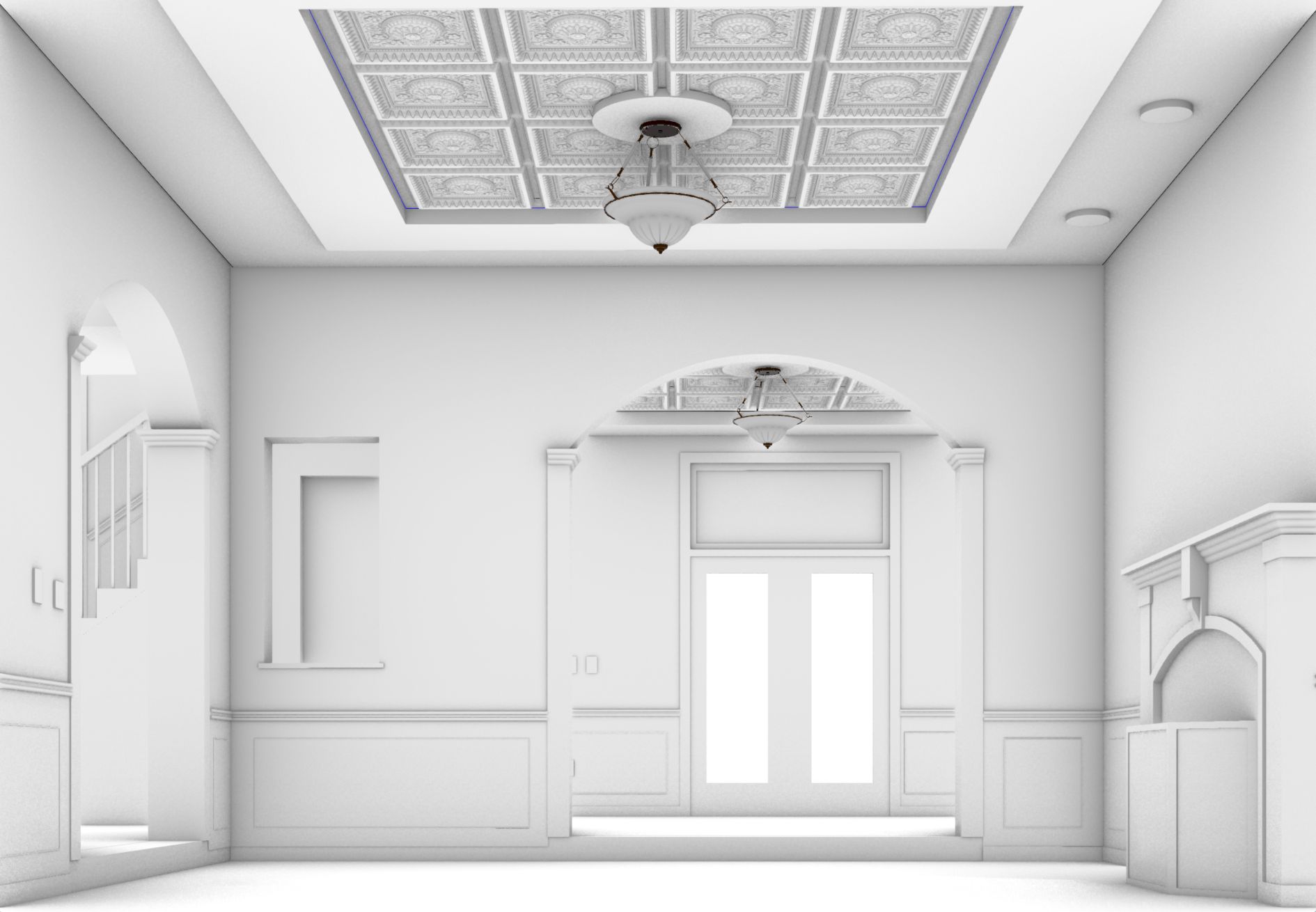 Rhinoceros 8 | Rzuty sufitowe